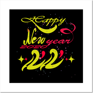 Happy New Year 2020 Posters and Art